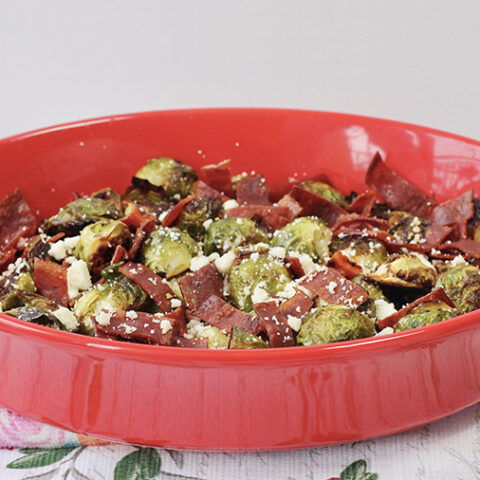 Roasted Brussels Sprouts Holiday Side Dish
