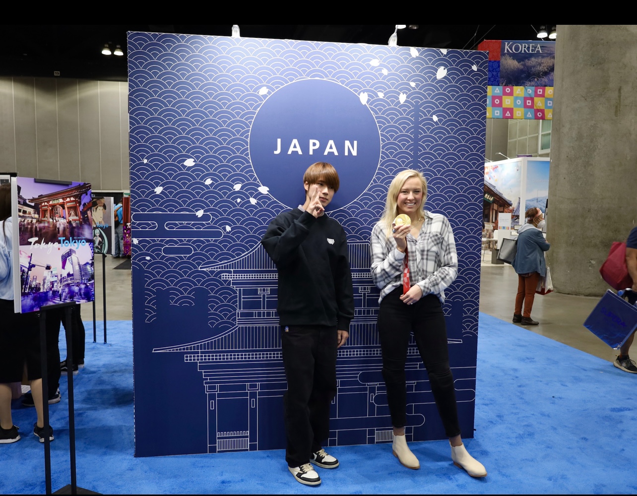 The Tokyo 2020 Games Legacy at the LA Travel Adventure Show 2022 Featuring Gold Medalists Jessica Long and Yuto Horigome