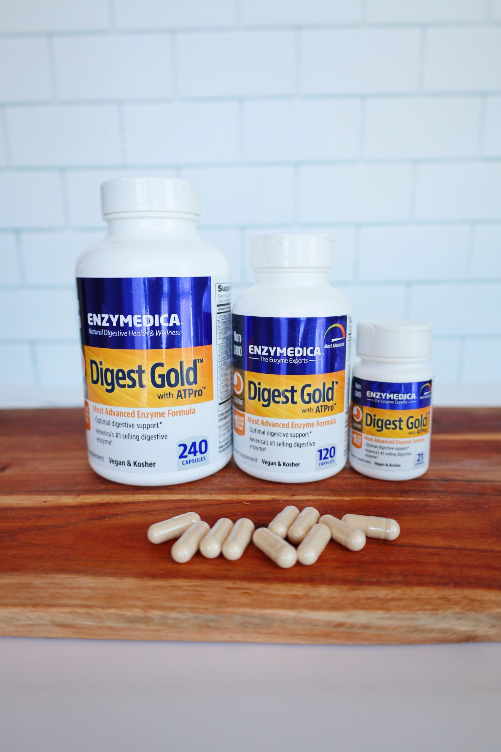Enzymedica Digest Gold - 3 Bottle Sizes
