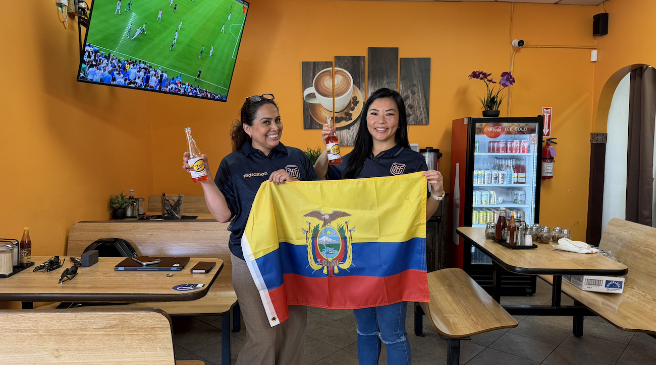 Ave Maria Restaurant East Los Angeles - Ecuador World Cup watch party