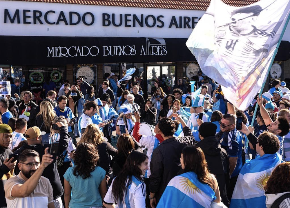 Mercado Buenos Aires Van Nuys - Argentina World Cup watch party